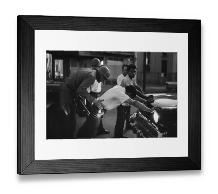 Framed Print : 1964 Rochester Race Riot Framed Print : 1964 Rochester Race Riot