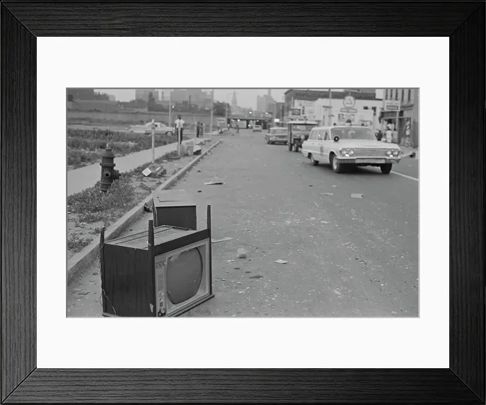 Framed Print : 1964 Rochester Race Riot Framed Print : 1964 Rochester Race Riot