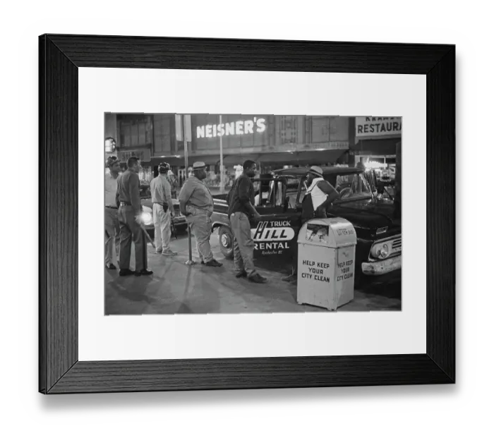 Framed Print : 1964 Rochester Race Riot Framed Print : 1964 Rochester Race Riot