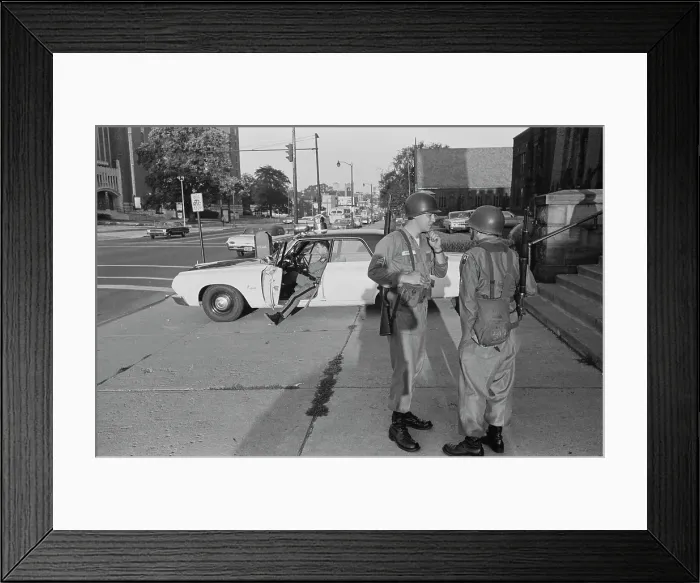 Framed Print : 1964 Rochester Race Riot Framed Print : 1964 Rochester Race Riot
