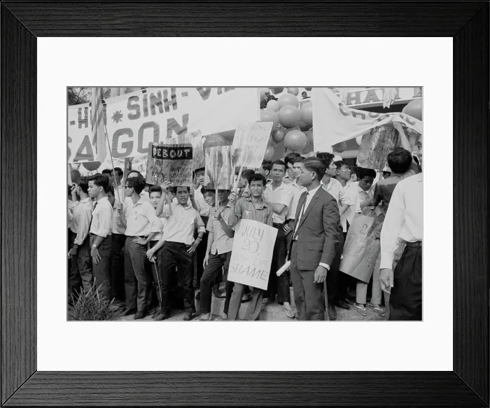 Framed Print : Student Protests Framed Print : Student Protests