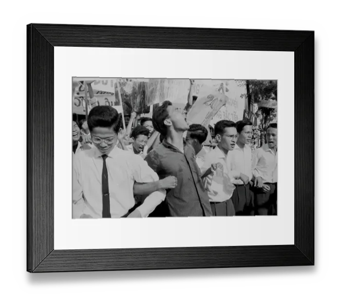 Framed Print : Student Protests Framed Print : Student Protests