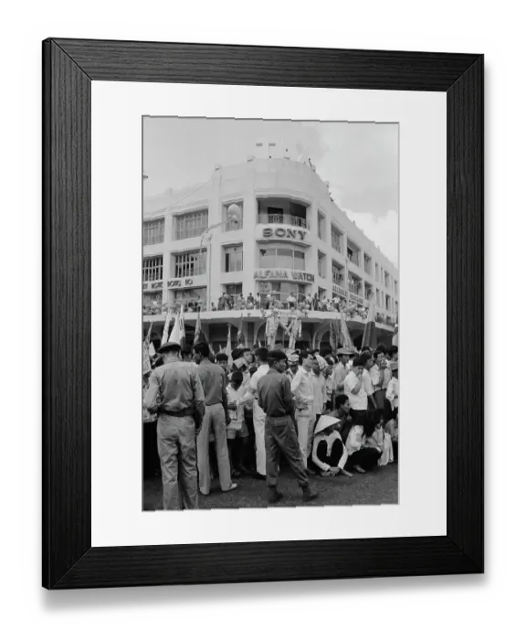 Framed Print : Student Protests Framed Print : Student Protests