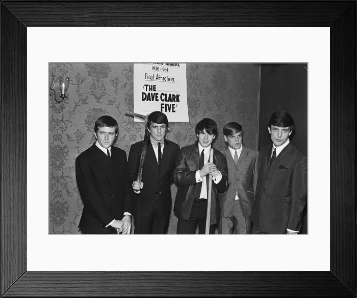 Framed Print : Dave Clark Five At The Paramount Framed Print : Dave Clark Five At The Paramount