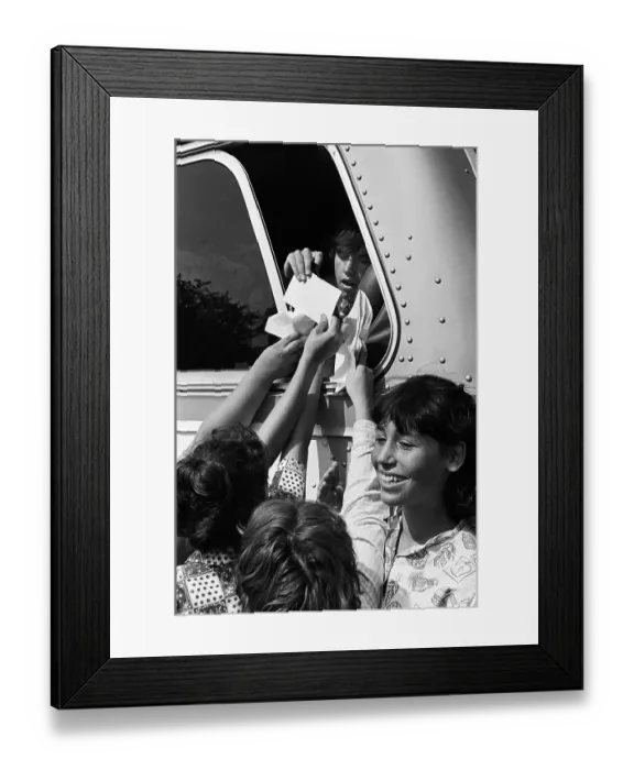 Framed Print : Dave Clark Five Fans Framed Print : Dave Clark Five Fans