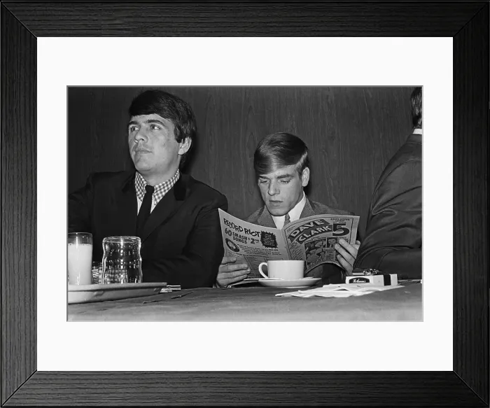 Framed Print : Dave Clark Five At The Paramount Framed Print : Dave Clark Five At The Paramount