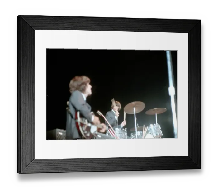 Framed Print : Beatles Performing In Vegas Framed Print : Beatles Performing In Vegas