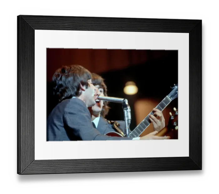 Framed Print : Beatles Performing In Vegas Framed Print : Beatles Performing In Vegas