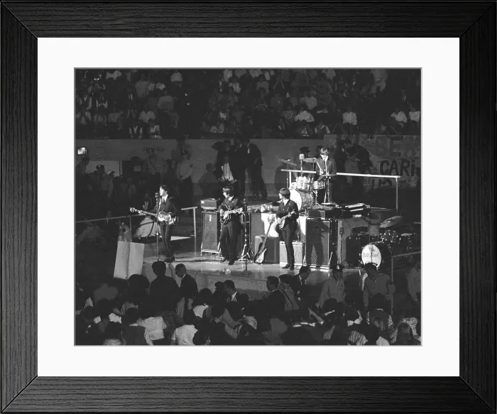 Framed Print : Beatles Performing In Las Vegas Framed Print : Beatles Performing In Las Vegas