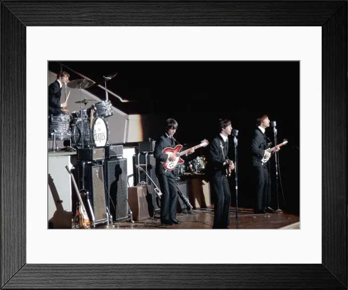 Framed Print : Beatles Performing In Las Vegas Framed Print : Beatles Performing In Las Vegas