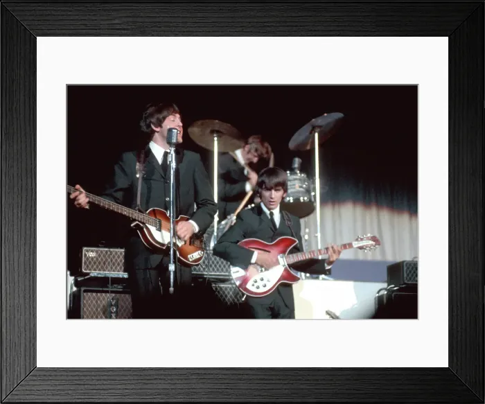Framed Print : Beatles Performing In Las Vegas Framed Print : Beatles Performing In Las Vegas