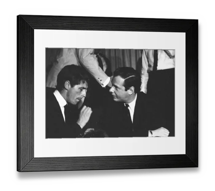 Framed Print : Beatles Press Agent And Manager Framed Print : Beatles Press Agent And Manager