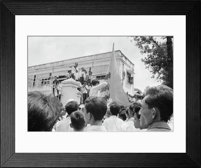 Framed Print : Student Protests In Saigon Framed Print : Student Protests In Saigon