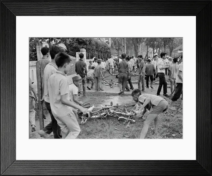 Framed Print : Protests In Saigon Framed Print : Protests In Saigon