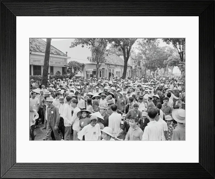 Framed Print : Protests In Saigon Framed Print : Protests In Saigon