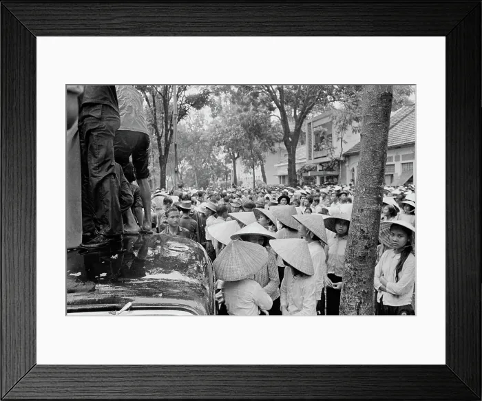 Framed Print : Protests In Saigon Framed Print : Protests In Saigon