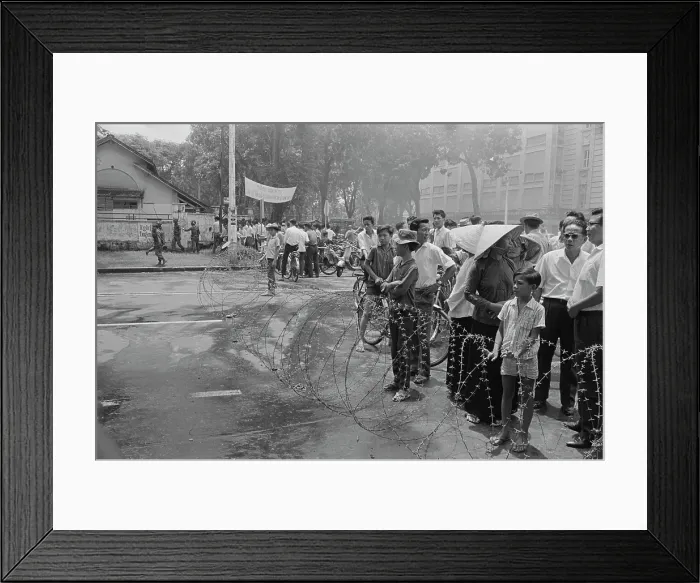 Framed Print : Vietnam Coup