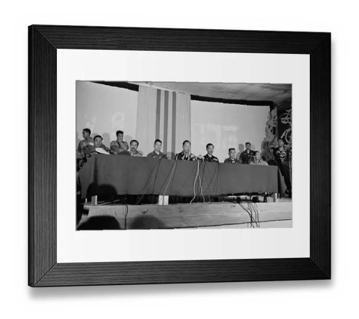 Framed Print : Vietnam Coup