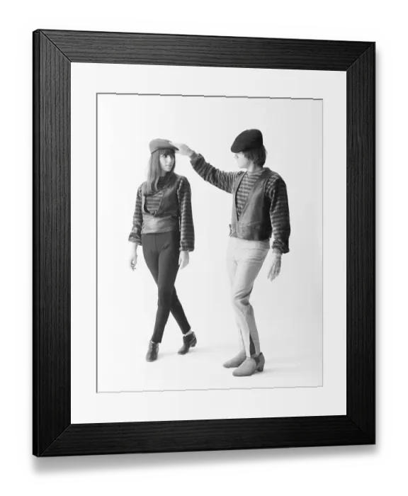 Framed Print : Sonny & Cher Portrait Session Framed Print : Sonny & Cher Portrait Session