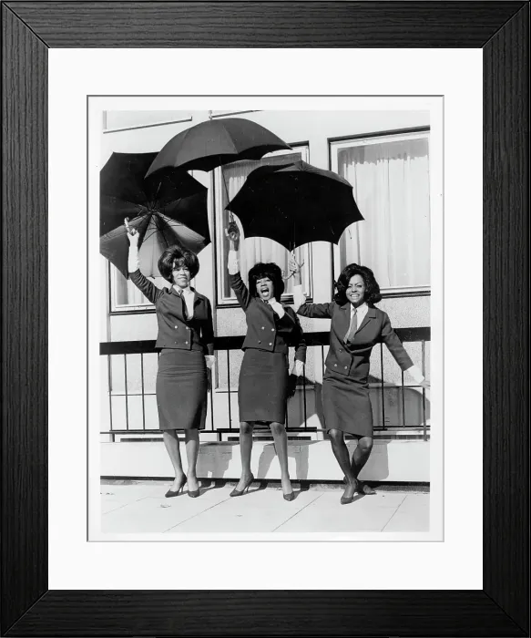 Framed Print : The Supremes In London