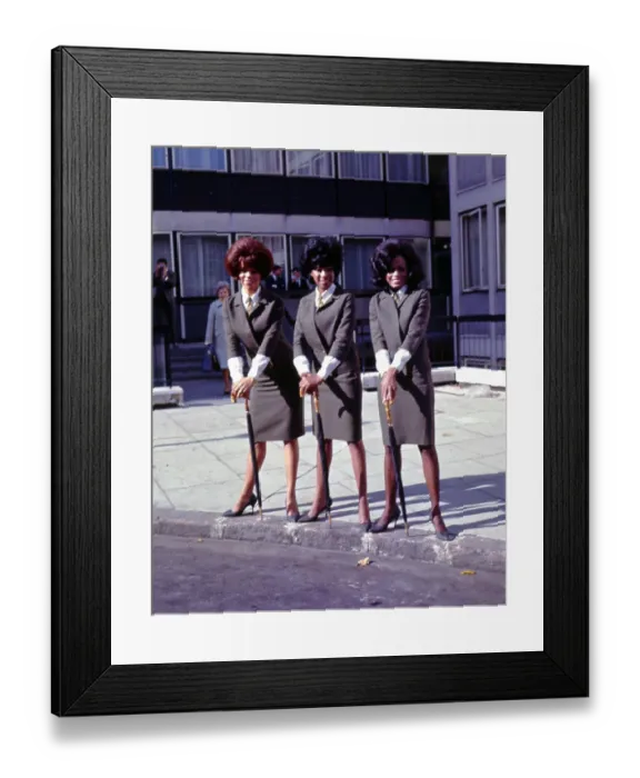 Framed Print : The Supremes In London