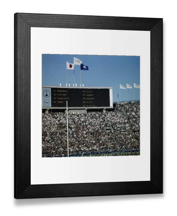 Framed Print : The 1964 Tokyo Olympic Opening Ceremony Framed Print : The 1964 Tokyo Olympic Opening Ceremony