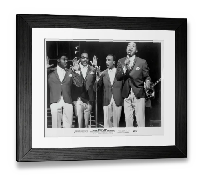 Framed Print : Smokey Robinson & The Miracles At The T.A.M.I. Show Framed Print : Smokey Robinson & The Miracles At The T.A.M.I. Show