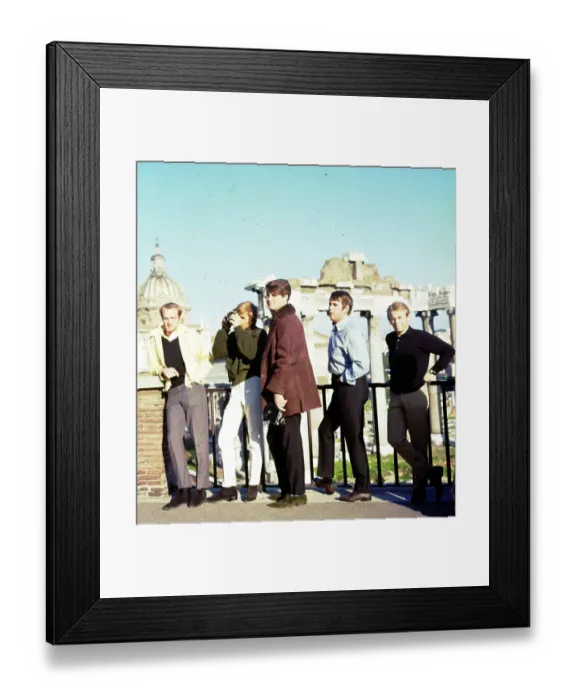 Framed Print : Beach Boys In Europe Framed Print : Beach Boys In Europe
