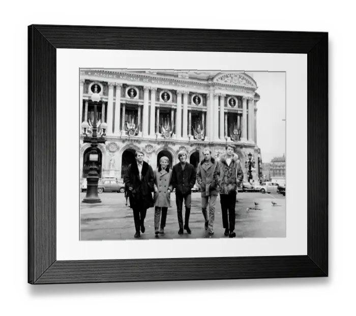 Framed Print : Beach Boys In Europe Framed Print : Beach Boys In Europe