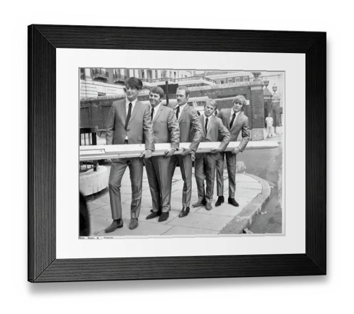 Framed Print : Beach Boys In England Framed Print : Beach Boys In England