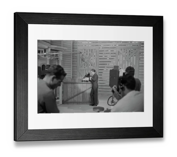 Framed Print : Jimmy Dean And Rowlf Framed Print : Jimmy Dean And Rowlf