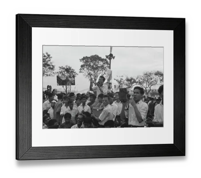 Framed Print : Student Protests Framed Print : Student Protests