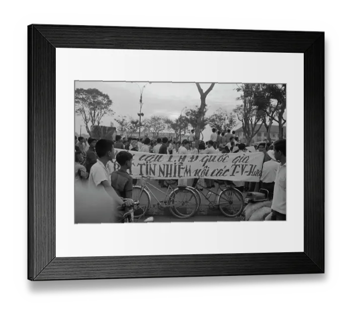 Framed Print : Student Protests Framed Print : Student Protests