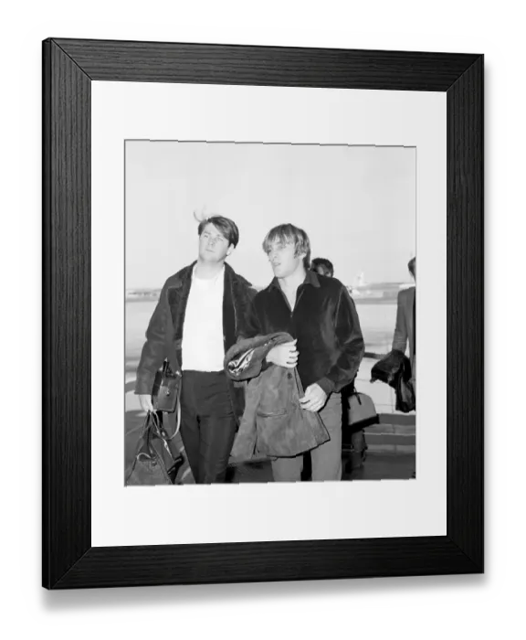 Framed Print : Beach Boys Rehearsing For Shindig Framed Print : Beach Boys Rehearsing For Shindig