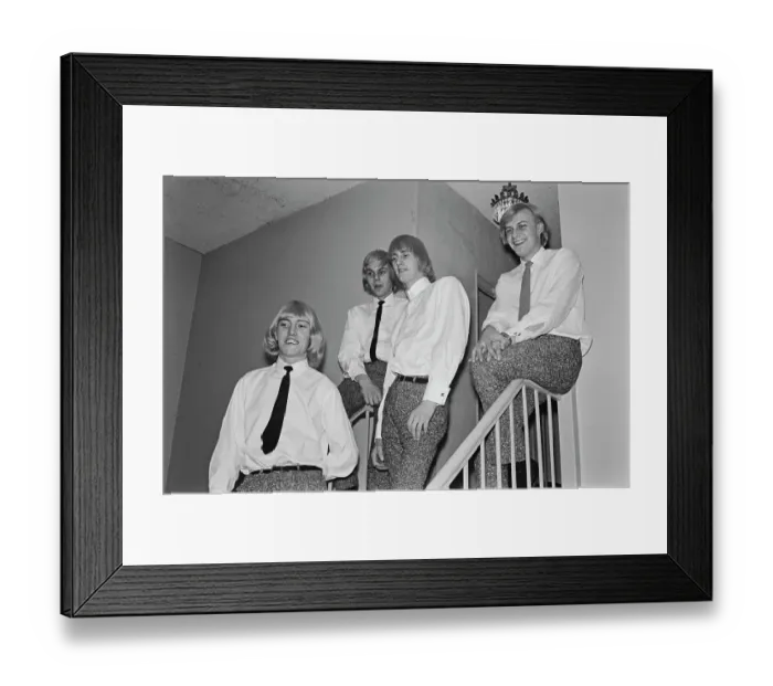 Framed Print : The Hullaballoos, British Beat Band Framed Print : The Hullaballoos, British Beat Band