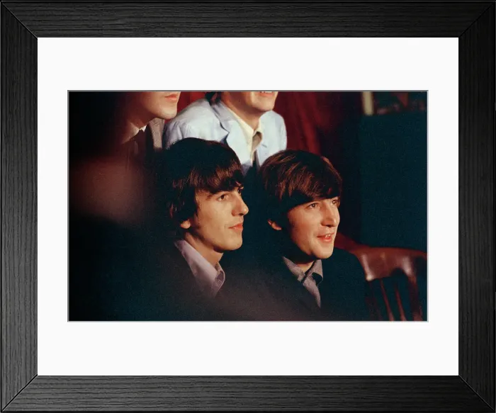 Framed Print : Beatles Press Conference Framed Print : Beatles Press Conference