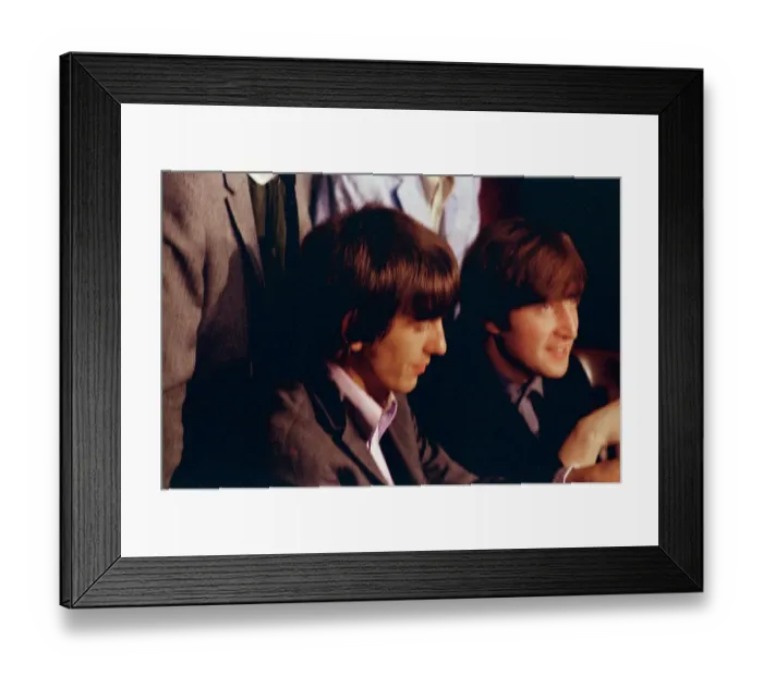 Framed Print : Beatles Press Conference Framed Print : Beatles Press Conference