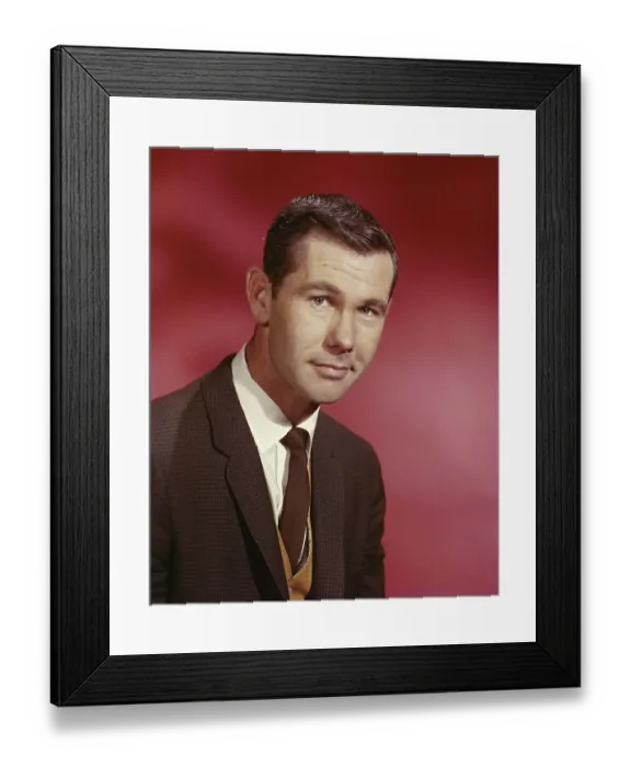 Framed Print : Johnny Carson Portrait Session Framed Print : Johnny Carson Portrait Session