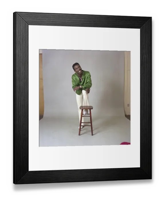 Framed Print : Wilson Pickett Portrait Framed Print : Wilson Pickett Portrait
