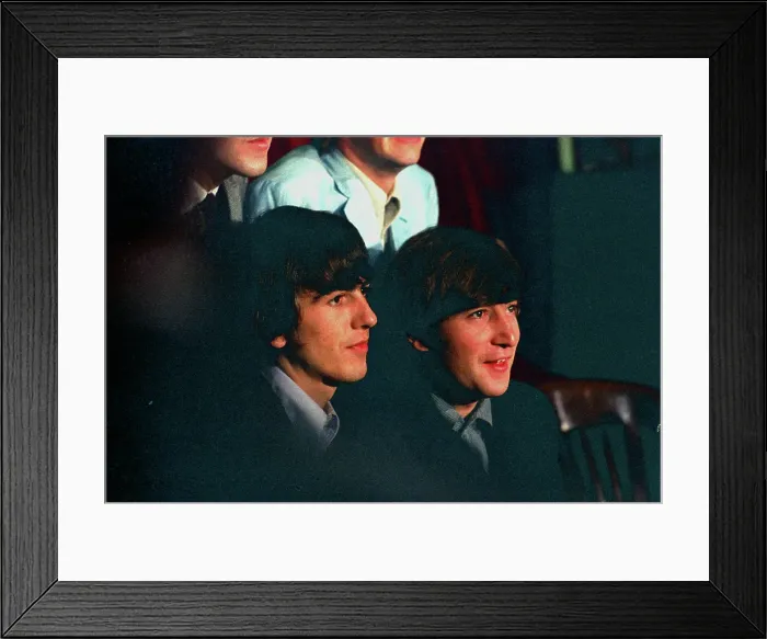 Framed Print : Beatles Press Conference Framed Print : Beatles Press Conference