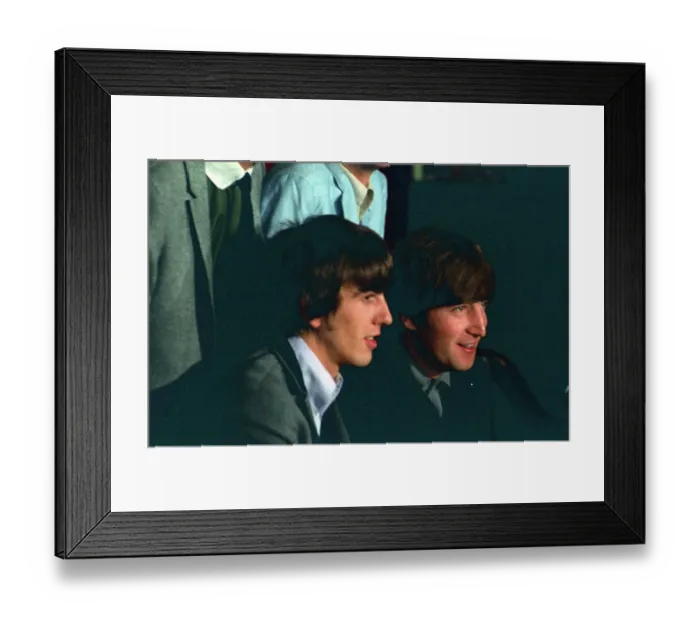 Framed Print : Beatles Press Conference Framed Print : Beatles Press Conference