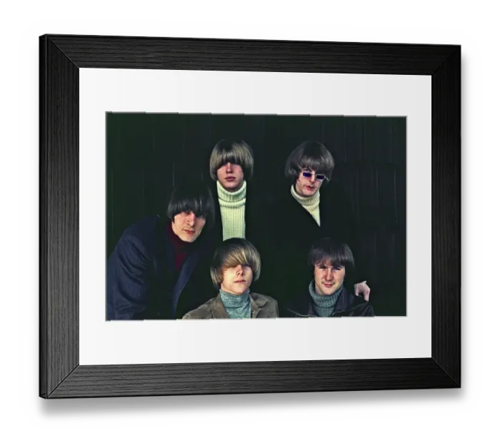 Framed Print : The Byrds Portrait Session Framed Print : The Byrds Portrait Session