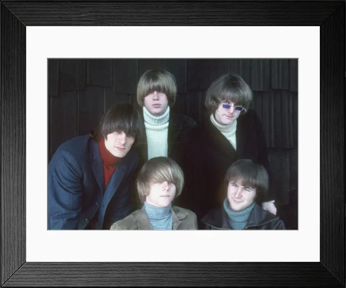 Framed Print : The Byrds Portrait Session Framed Print : The Byrds Portrait Session