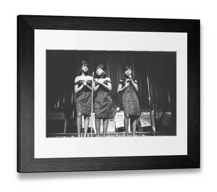 Framed Print : The Dixie Cups Play The Apollo Framed Print : The Dixie Cups Play The Apollo