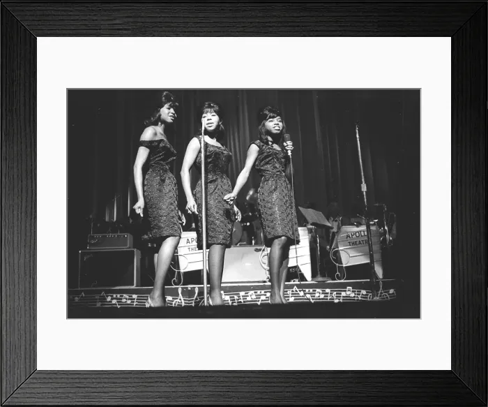 Framed Print : The Dixie Cups Play The Apollo Framed Print : The Dixie Cups Play The Apollo