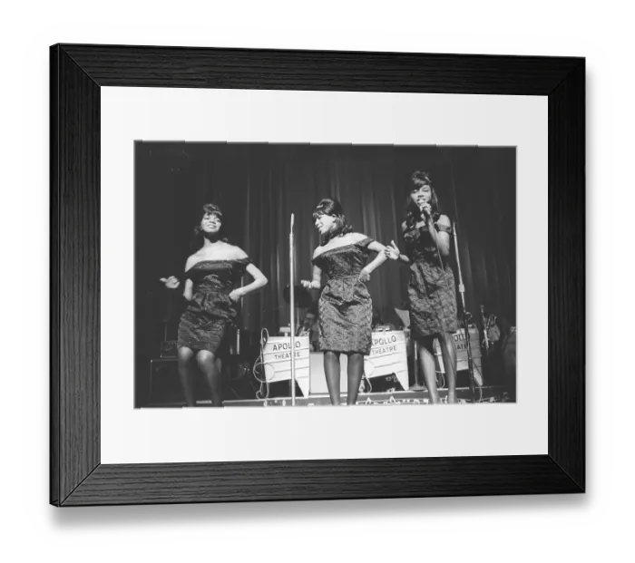 Framed Print : The Dixie Cups Play The Apollo Framed Print : The Dixie Cups Play The Apollo