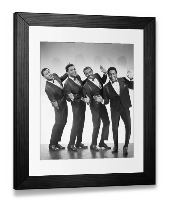 Framed Print : Four Tops Portrait Framed Print : Four Tops Portrait