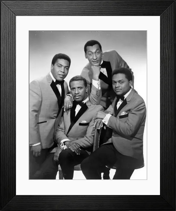 Framed Print : Four Tops Portrait Framed Print : Four Tops Portrait