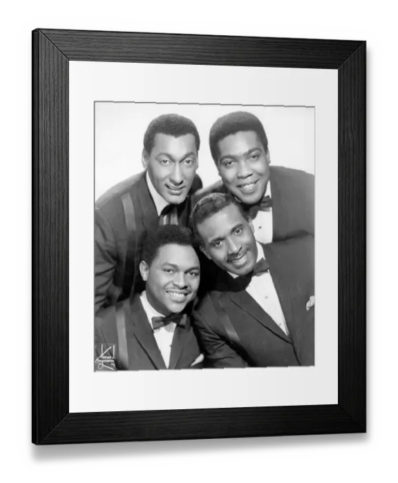 Framed Print : Four Tops Portrait Framed Print : Four Tops Portrait