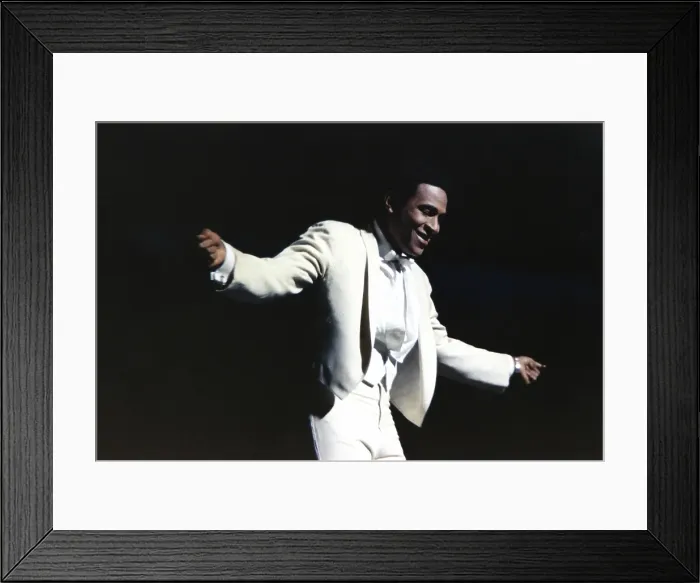 Framed Print : Soul Singer Performing In Detroit Framed Print : Soul Singer Performing In Detroit